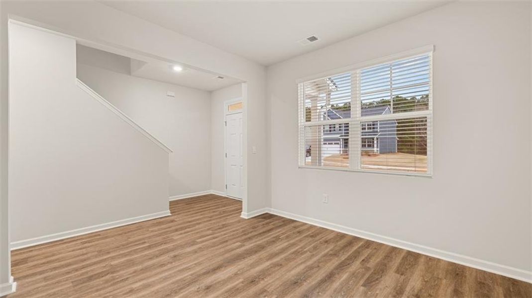 Spacious, unfurnished interior of a new home in The Preserve at Agricultural Village, Perry (Image 21).