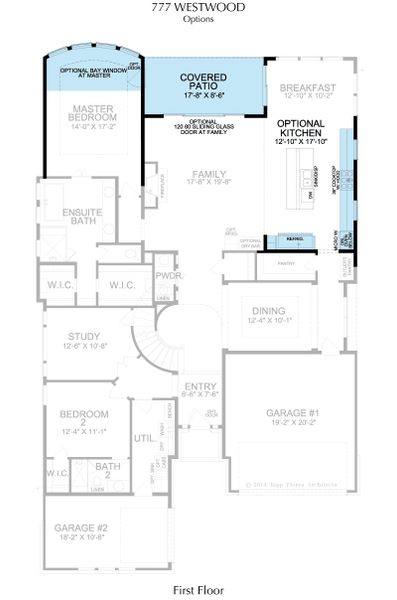 2D floor plan layout for the Westwood by Landon Homes in Estate 64s, Frisco, TX (Image 3). 2D floor plan layout for the Westwood by Landon Homes in Estate 64s, Frisco, TX (Image 3).