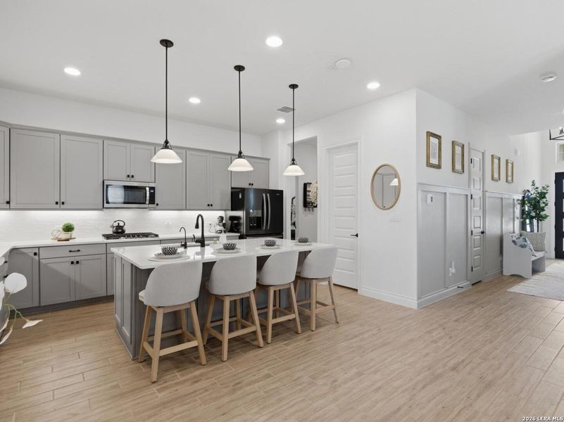 Furnished interior view inside a new home in Corley Farms, Boerne (Image 17).
