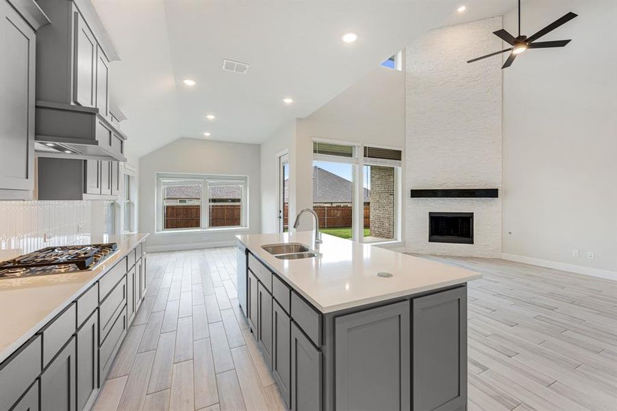 Furnished interior view inside a new home in Eagle Glen 50, Alvarado (Image 8). Furnished interior view inside a new home in Eagle Glen 50, Alvarado (Image 8).