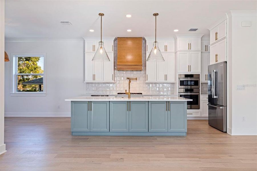 Furnished interior view inside a new home in , St. Petersburg (Image 7).