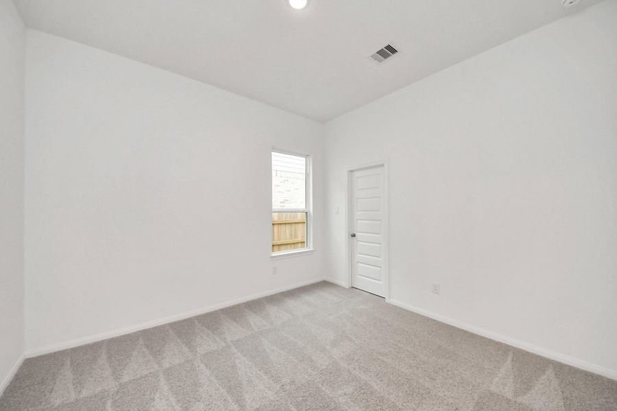 Spacious, unfurnished interior of a new home in 50' Traditional Homes at Elyson, Katy (Image 23). Spacious, unfurnished interior of a new home in 50' Traditional Homes at Elyson, Katy (Image 23).