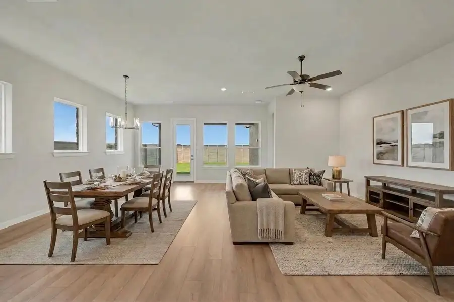 Virtually staged to give you the visual you need to see furniture placement and how the home can live.