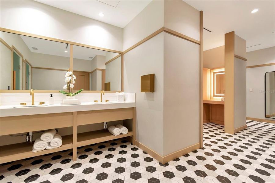 Furnished interior view inside a new home in , Tampa (Image 35).