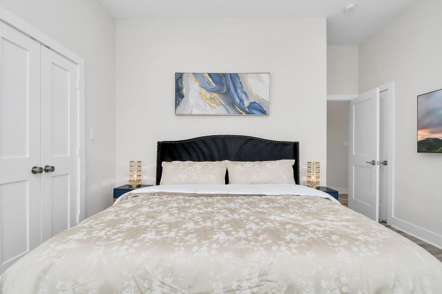 Furnished interior view inside a new home in , Houston (Image 18). Furnished interior view inside a new home in , Houston (Image 18).