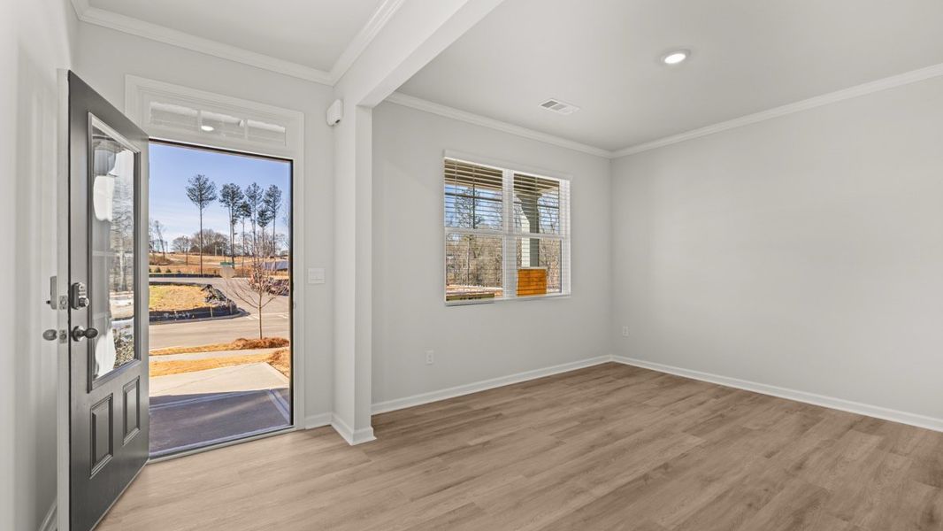 Representative unfurnished interior of a home built from the Galen by D.R. Horton in Braselton Village, Braselton (Image 14). Representative unfurnished interior of a home built from the Galen by D.R. Horton in Braselton Village, Braselton (Image 14).
