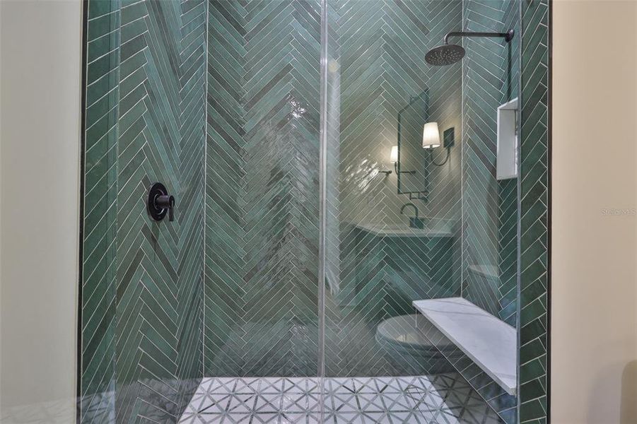 Furnished interior view inside a new home in , Tampa (Image 49).