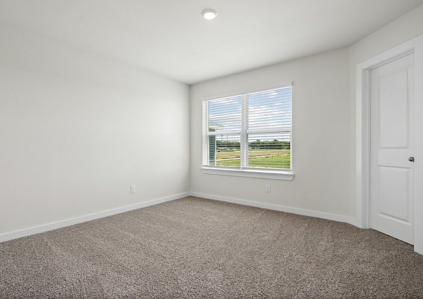 Incredible secondary bedroom with large window and a walk-in closet. Incredible secondary bedroom with large window and a walk-in closet.