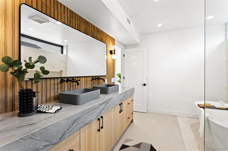 Furnished interior view inside a new home in , Denver (Image 39).