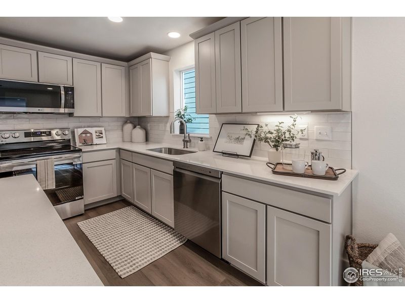 Furnished interior view inside a new home in , Fort Collins (Image 9).