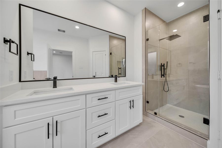 Furnished interior view inside a new home in , Houston (Image 5).