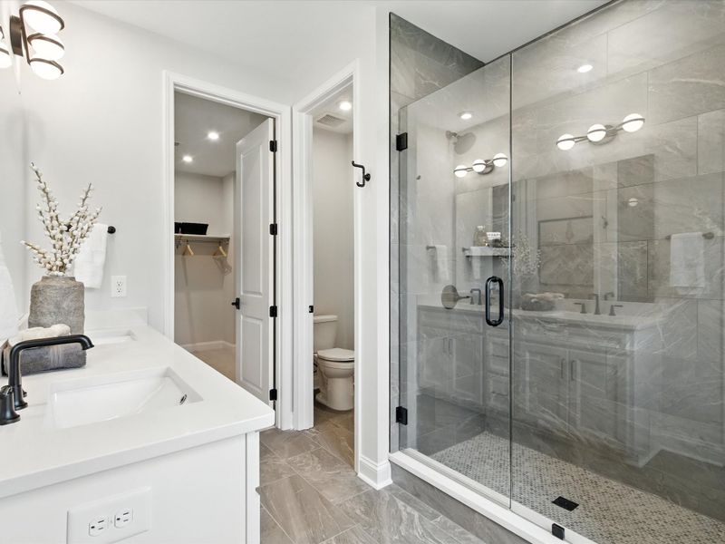 Representative furnished interior of a home built from the Clarion by Tri Pointe Homes in Southbridge, Fort Mill (Image 12).
