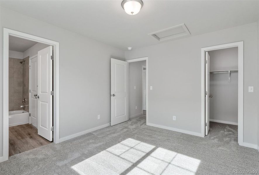 Spacious, unfurnished interior of a new home in Sky Ranch – Uptown Collection, Watkins (Image 21).