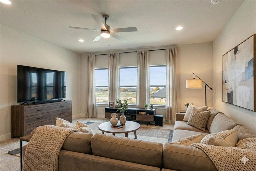 Furnished interior view inside a new home in Callan Village, Lorena (Image 15).
