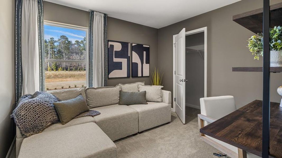 Furnished interior view inside a new home in Pointe Park, Union City (Image 29).