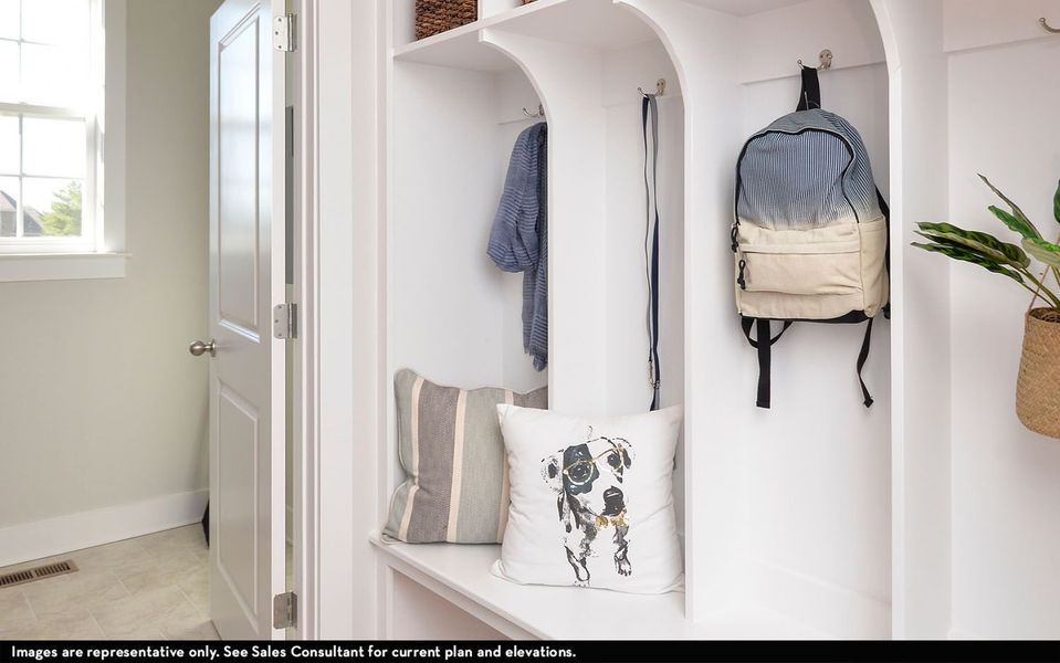 Furnished interior view inside a new home in McCain's Station, Gallatin (Image 20).