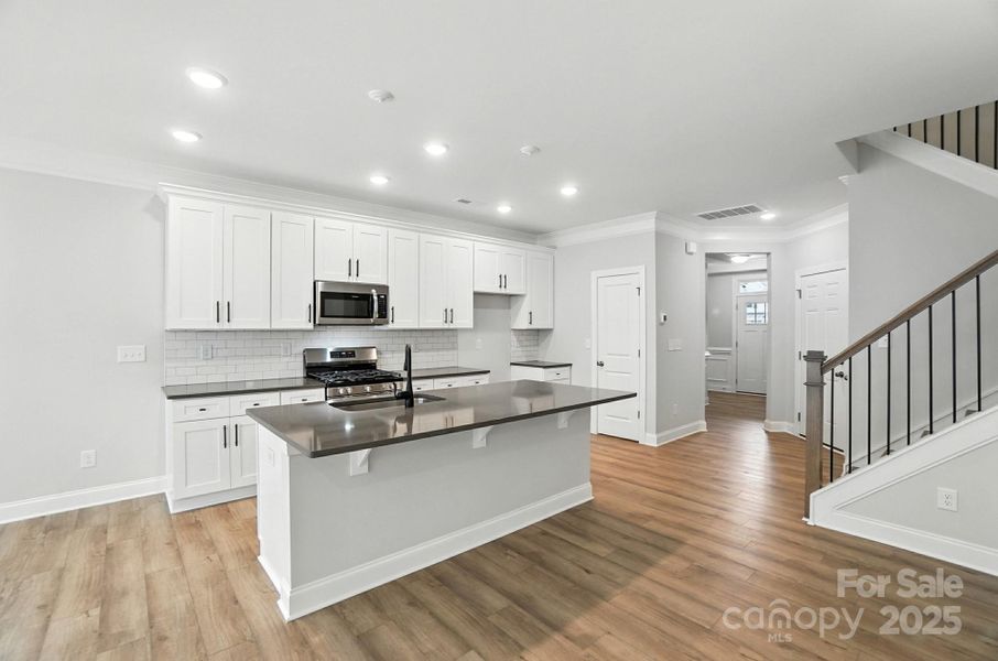 Furnished interior view inside a new home in Harrisburg Village, Harrisburg (Image 3). Furnished interior view inside a new home in Harrisburg Village, Harrisburg (Image 3).
