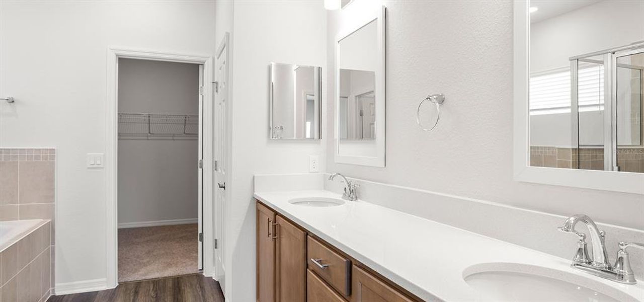 Furnished interior view inside a new home in The Crossings - Single-Family Homes, St. Cloud (Image 5).