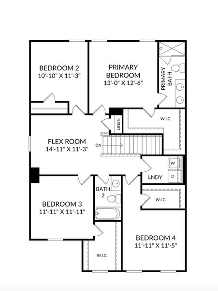 2D floor plan layout of this home in , Ladson, SC (Image 3). 2D floor plan layout of this home in , Ladson, SC (Image 3).