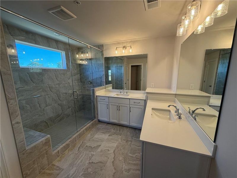 Furnished interior view inside a new home in , Marietta (Image 5).