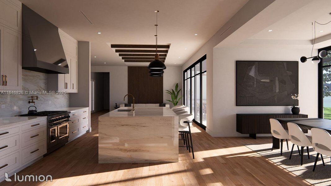 Furnished interior view inside a new home in , Naples (Image 5).