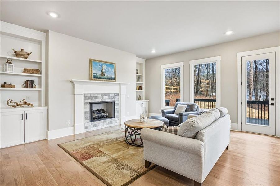 Furnished interior view inside a new home in , Canton (Image 19).