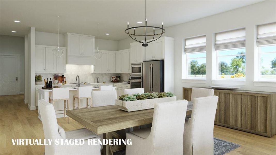 Space and style combine to create the perfect dream kitchen in this fantastic home!  VIRTUALLY STAGED RENDERING