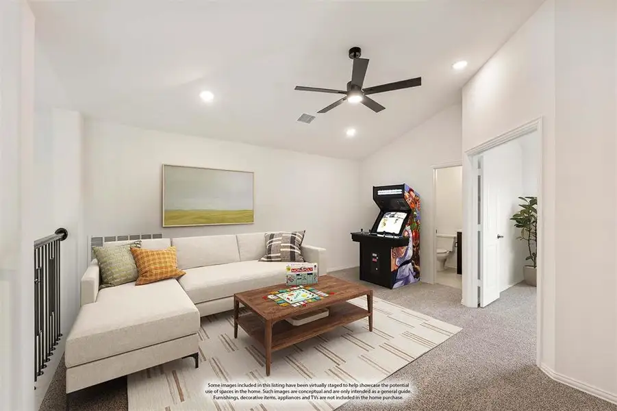 Furnished interior view inside a new home in Hampton Park, Glenn Heights (Image 11). Furnished interior view inside a new home in Hampton Park, Glenn Heights (Image 11).