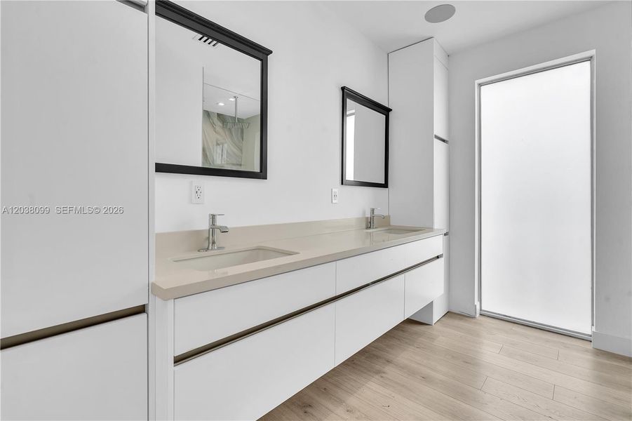 Furnished interior view inside a new home in , Miami (Image 7).