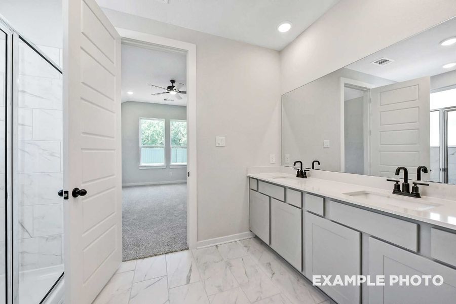Representative furnished interior of a home built from the The Sequoia by Davidson Homes LLC in Sundance Cove, Crosby (Image 18).