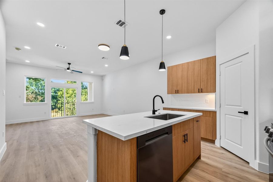 Furnished interior view inside a new home in , Houston (Image 14). Furnished interior view inside a new home in , Houston (Image 14).