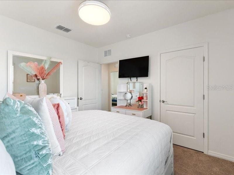 Furnished interior view inside a new home in , Davenport (Image 32).