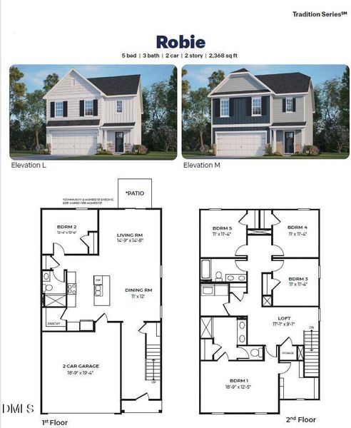 Robie Floor plan
