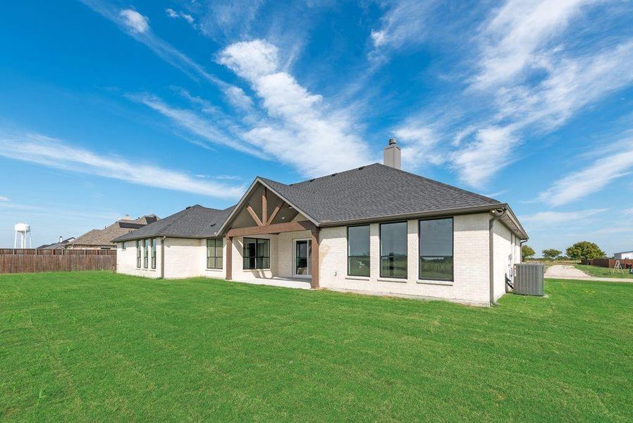 Exterior details and patio area of a home in , Waxahachie (Image 16). Exterior details and patio area of a home in , Waxahachie (Image 16).