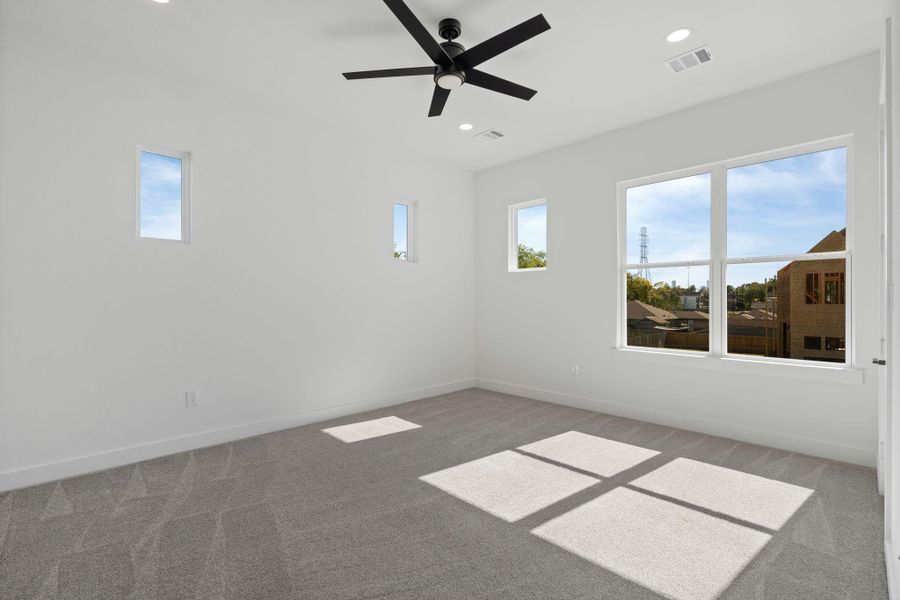 Spacious, unfurnished interior of a new home in , Houston (Image 38). Spacious, unfurnished interior of a new home in , Houston (Image 38).