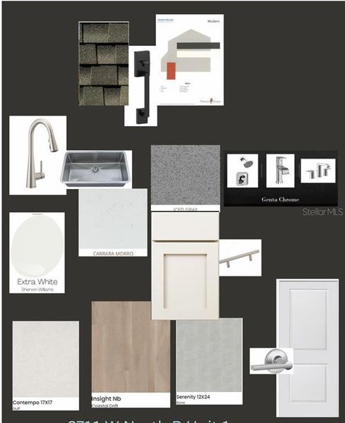 Sample of building materials used in homes in , Tampa (Image 3).