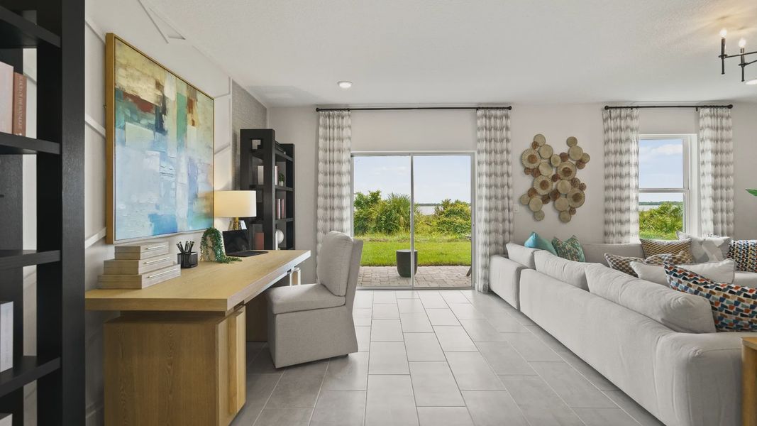 Castaway Floor Plan Open Concept Living Space
