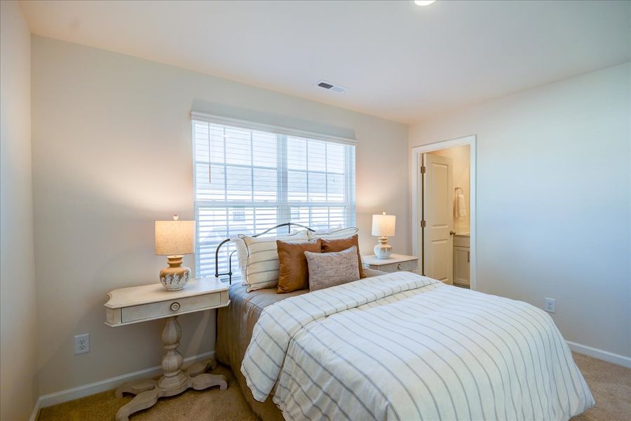 Representative furnished interior of a home built from the RILEY by D.R. Horton in Laurel Ridge, Greenville (Image 13).