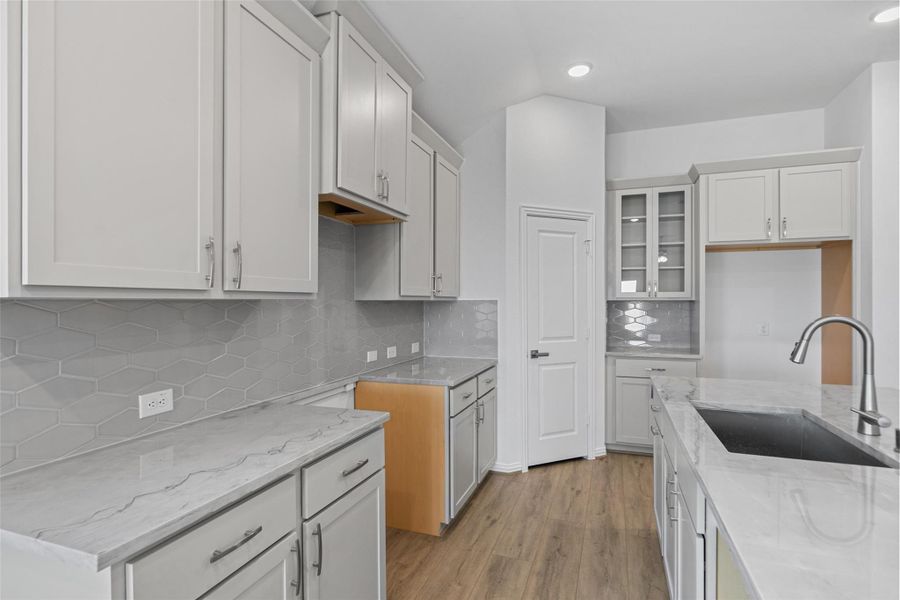 Furnished interior view inside a new home in Aldeana, Bonney (Image 12).