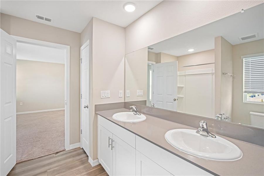 Furnished interior view inside a new home in Crosswind Point, Parrish (Image 14). Furnished interior view inside a new home in Crosswind Point, Parrish (Image 14).