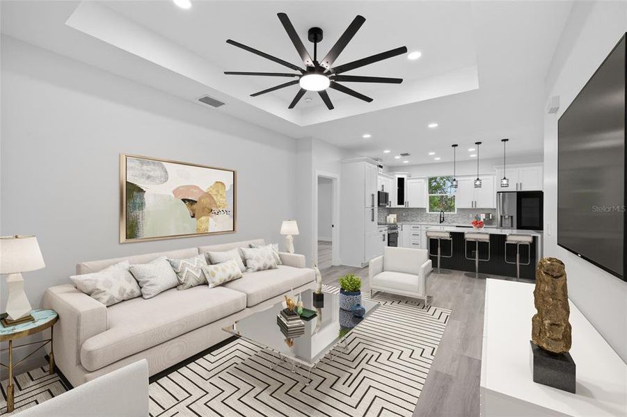 Furnished interior view inside a new home in , Spring Hill (Image 11).