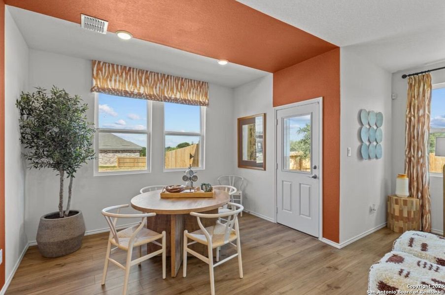 Furnished interior view inside a new home in Bricewood, San Antonio (Image 9).