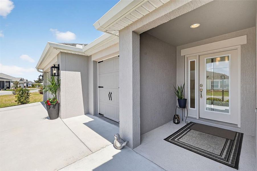 Exterior details and patio area of a home in , The Villages (Image 3). Exterior details and patio area of a home in , The Villages (Image 3).