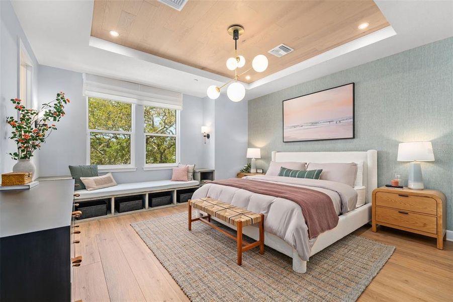 Furnished interior view inside a new home in EvenTide, New Smyrna Beach (Image 28).