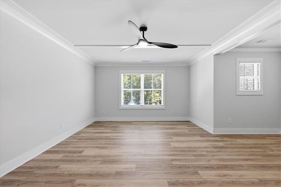 Spacious, unfurnished interior of a new home in , Lawrenceville (Image 39).