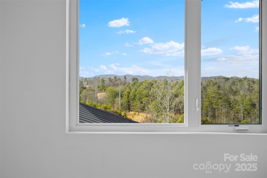 Bedroom #2 w/Mountain Views -Upper Level