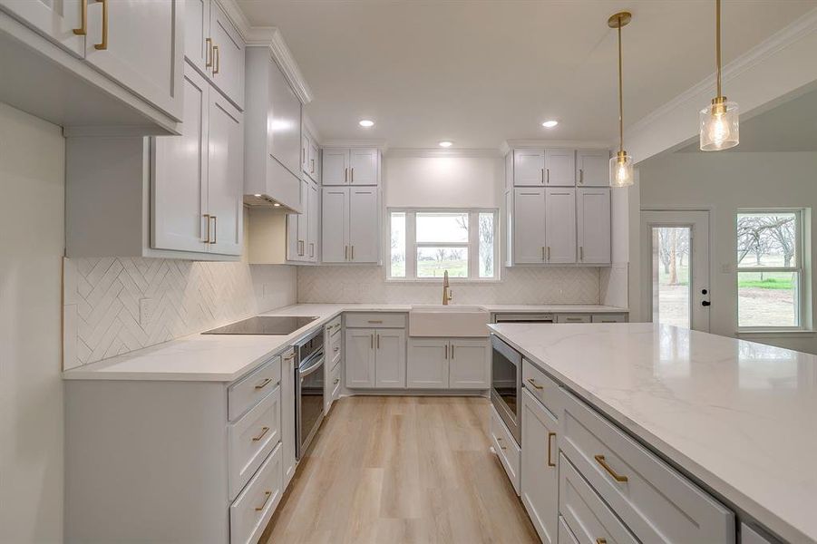 Furnished interior view inside a new home in , Granbury (Image 10). Furnished interior view inside a new home in , Granbury (Image 10).