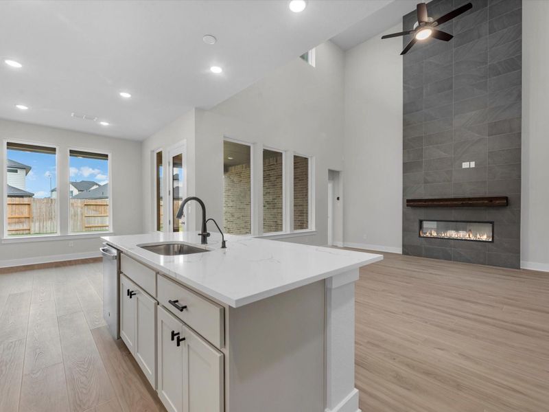 Furnished interior view inside a new home in Trillium 50′, Richmond (Image 9).