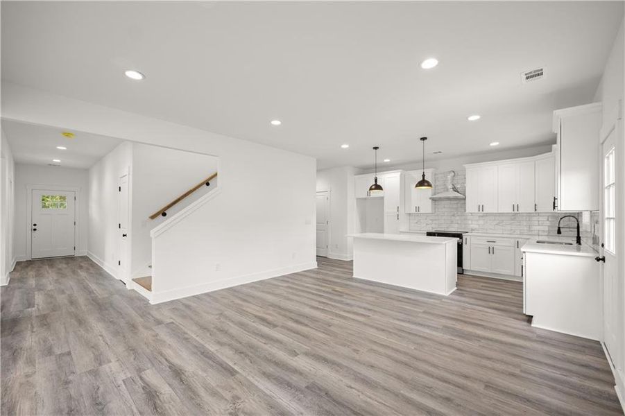 Spacious, unfurnished interior of a new home in , Clarkesville (Image 16). Spacious, unfurnished interior of a new home in , Clarkesville (Image 16).