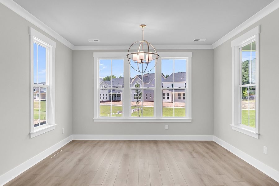 Spacious, unfurnished interior of a new home in Pineland Preserve, Summerville (Image 35).